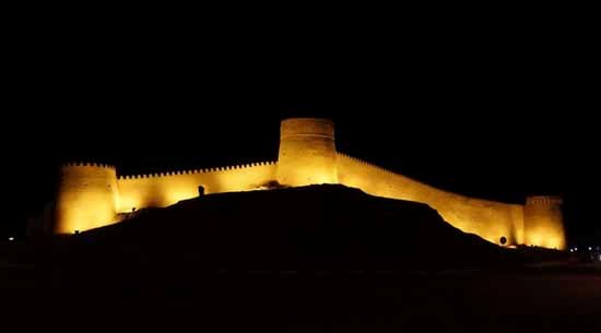 Anar historic citadel of Iran