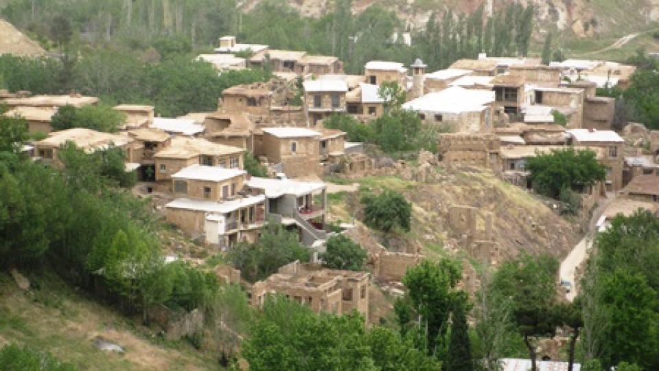 Ghalat Mountain, village